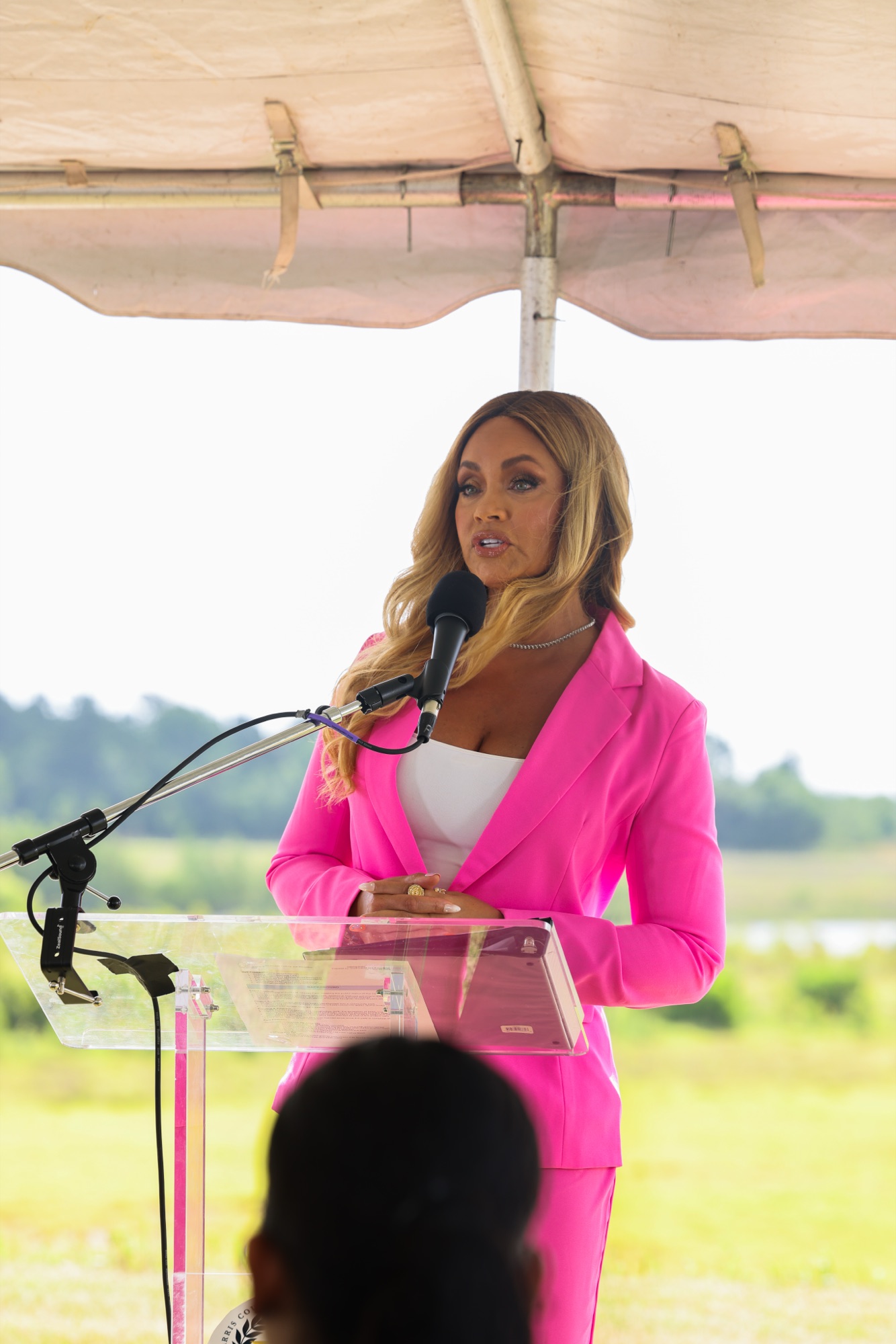 Photo from the Curtis Graves Park ribbon cutting and reception